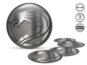 Wheel emblems Limited Edition Luxury Domed Stickers 